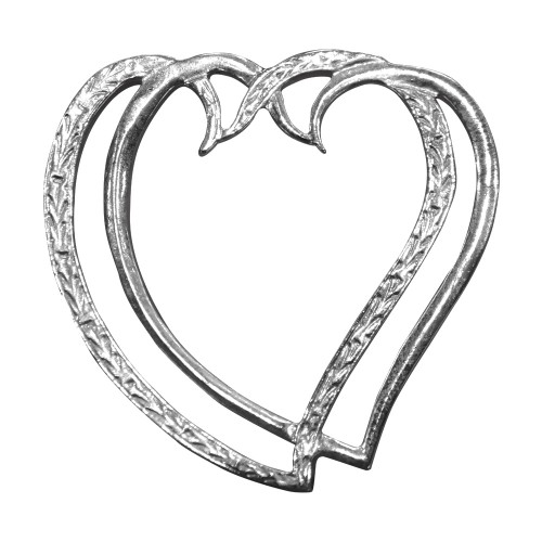 Double Heart Luckenbooth Brooch - Click Image to Close